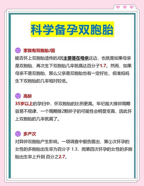 双胞胎秘诀