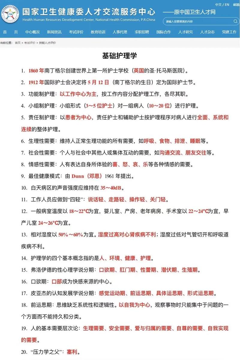 护理要点