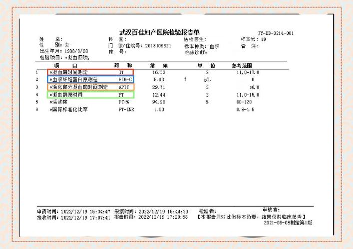 凝血检查