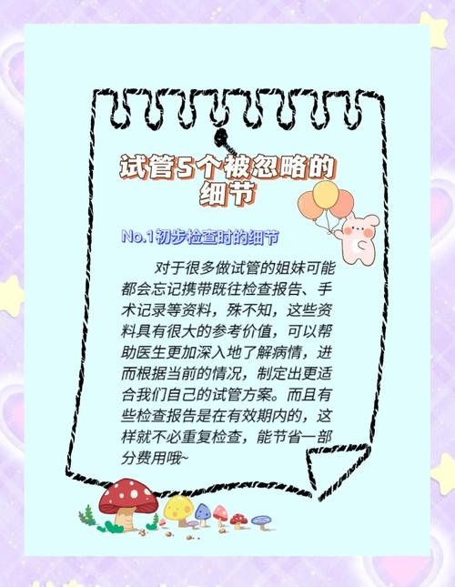 试管婴儿细节
