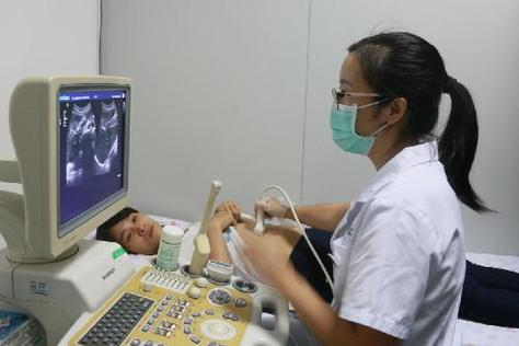 腹部B超检查
